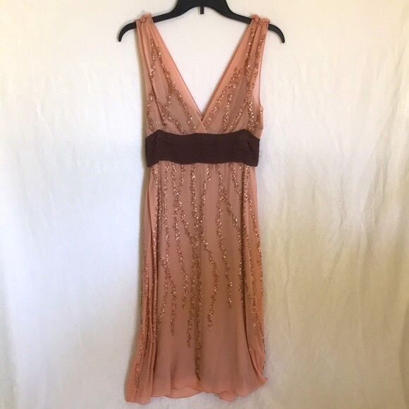 NWT BCBGMaxazria Sequined Dress